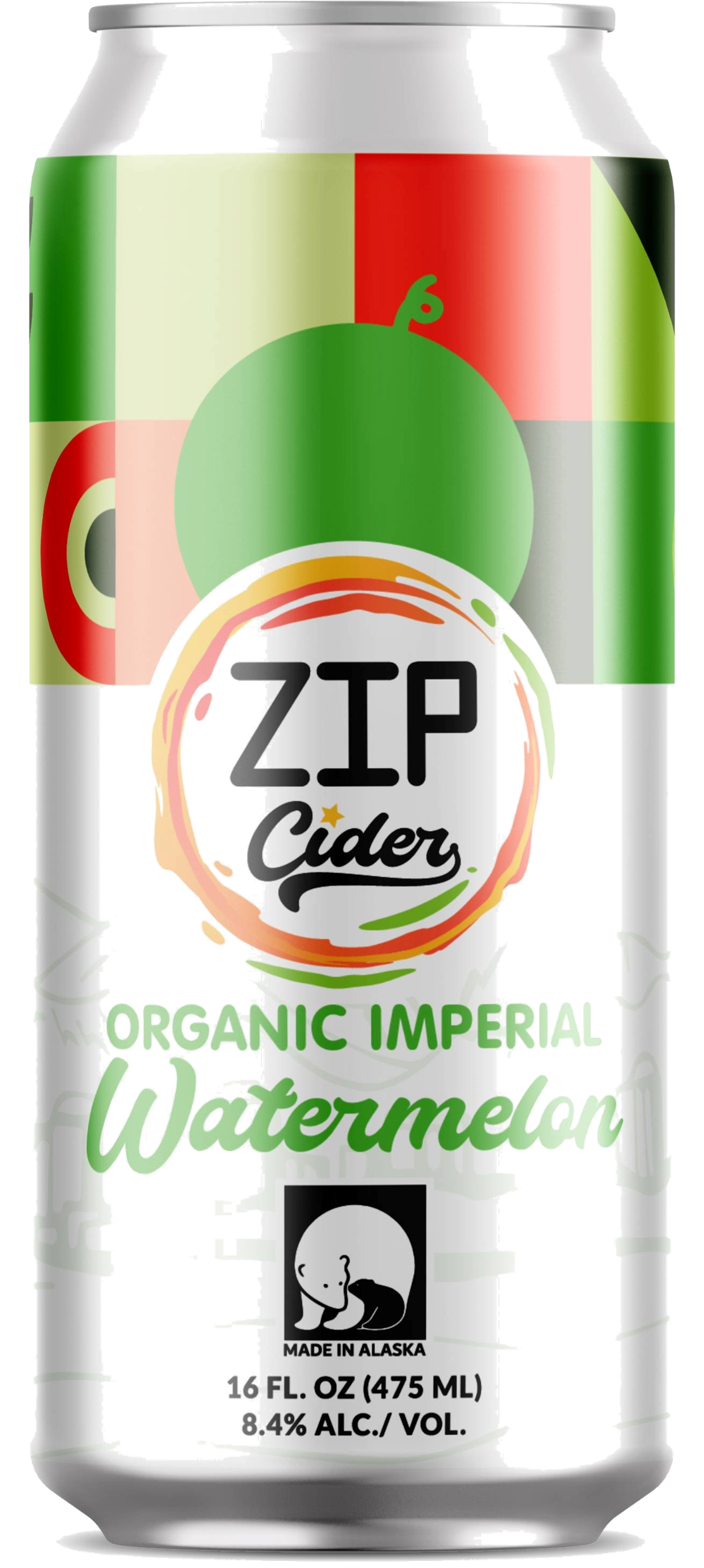 Zip Cider Organic Imperial Watermelon Seasonal can